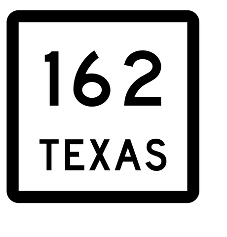 Texas State Highway 162 Sticker Decal R2460 Highway Sign - Winter Park Products