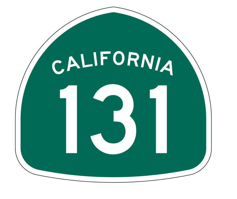 California State Route 131 Sticker Decal R1205 Highway Sign - Winter Park Products