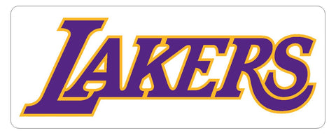 LA Lakers Los Angeles Lakers Sticker S95 Basketball