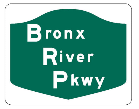 Bronx River Parkway Sticker R1900 Highway Sign Road Sign