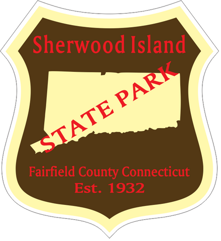Sherwood Island Connecticut State Park Sticker R6937
