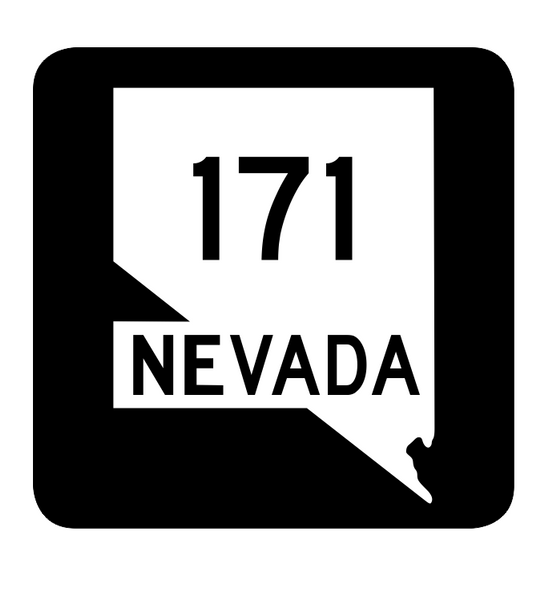 Nevada State Route 171 Sticker R3000 Highway Sign Road Sign – Winter ...