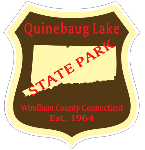 Quinebaug Lake Connecticut State Park Sticker R6928