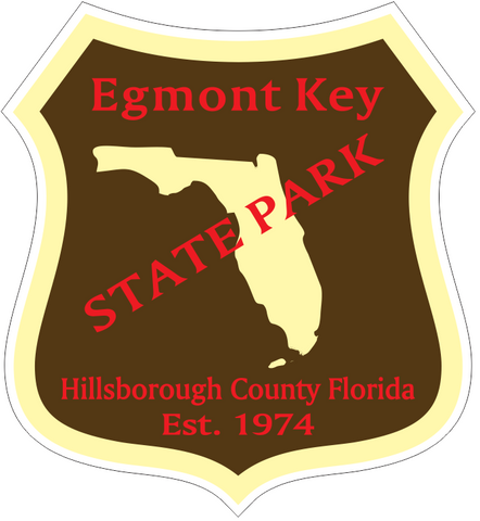 Egmont Key Florida State Park Sticker R6719
