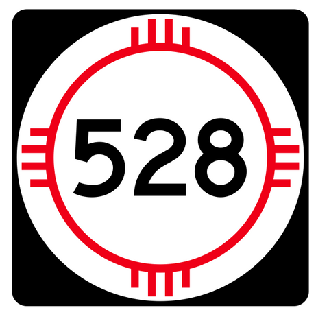 New Mexico State Road 528 Sticker R4200 Highway Sign Road Sign Decal