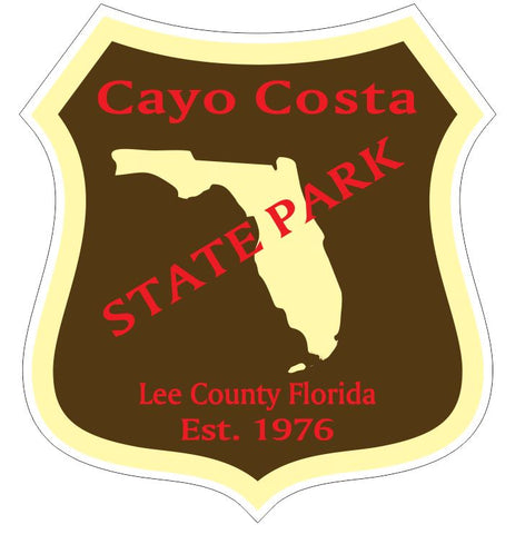 Cayo Costa State Park Sticker R3354 Florida