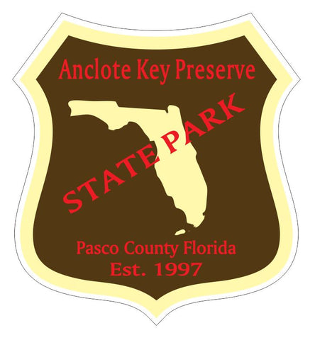Anclote Key Preserve State Park Sticker R3339 Florida