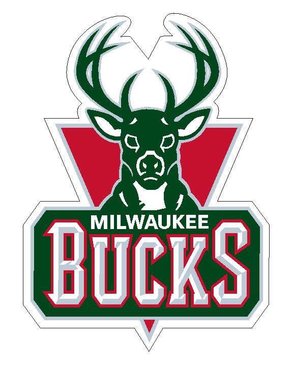 Milwaukee Bucks Sticker S77 Basketball