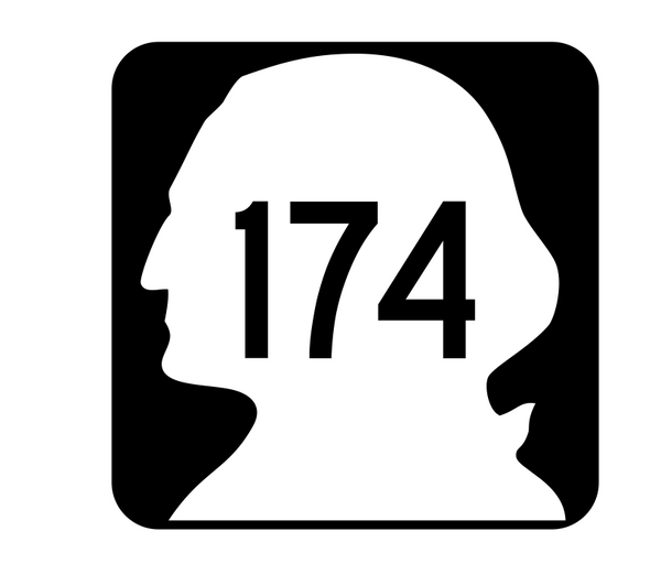 Washington State Route 174 Sticker R2851 Highway Sign Road Sign ...