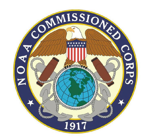 NOAA Commissioned Corps Sticker Military Armed Forces Decal M285 - Winter Park Products