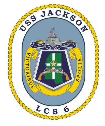 USS Jackson Sticker Military Armed Forces Decal M153 - Winter Park Products