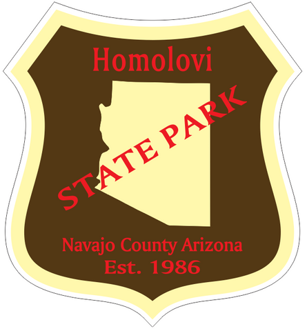 Homolovi Arizona State Park Sticker R6963