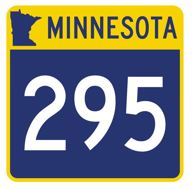 Minnesota State Highway 295 Sticker Decal R5029 Highway Route sign