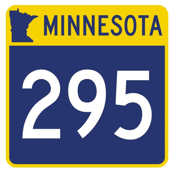Minnesota State Highway 295 Sticker Decal R5029 Highway Route sign ...