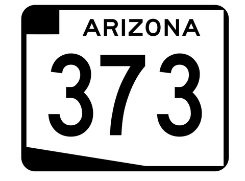 Arizona State Route 373 Sticker R2763 Highway Sign Road Sign