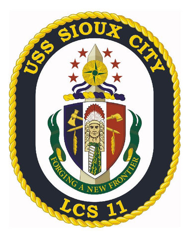 USS Sioux City Sticker Military Armed Forces Navy Decal M216 - Winter Park Products