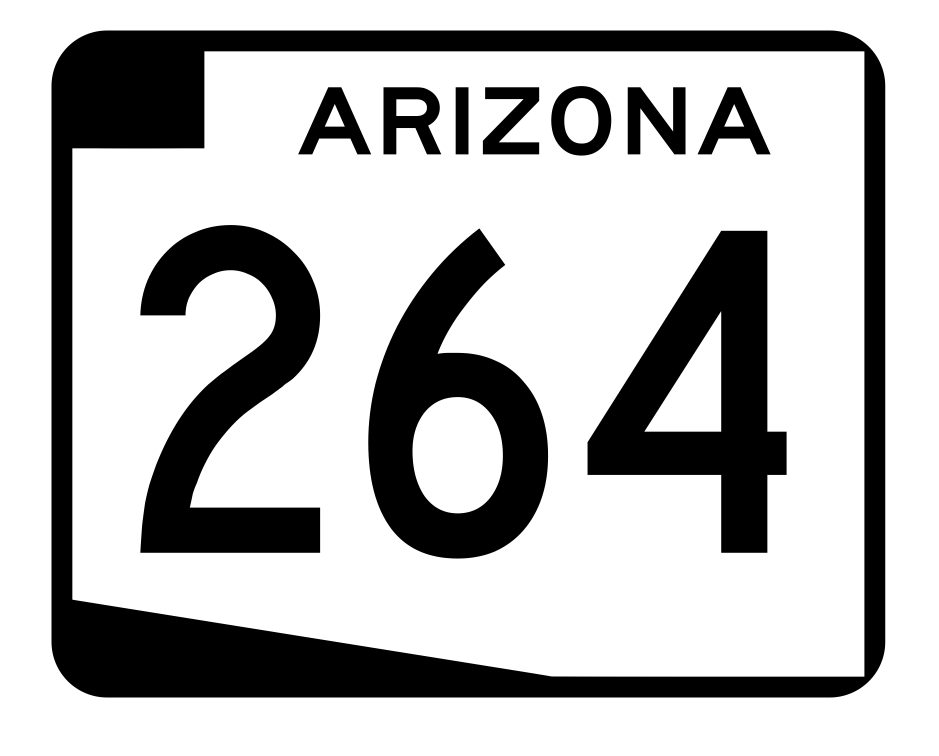 Arizona State Route 264 Sticker R2752 Highway Sign Road Sign