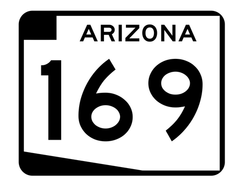 Arizona State Route 169 Sticker R2737 Highway Sign Road Sign