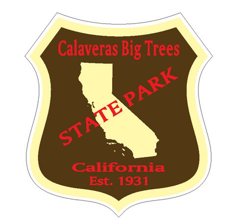 Calaveras Big Trees State Park Sticker R6643 California