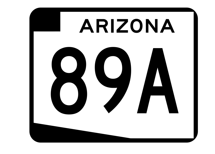 Arizona State Route 89A Sticker R2727 Highway Sign Road Sign