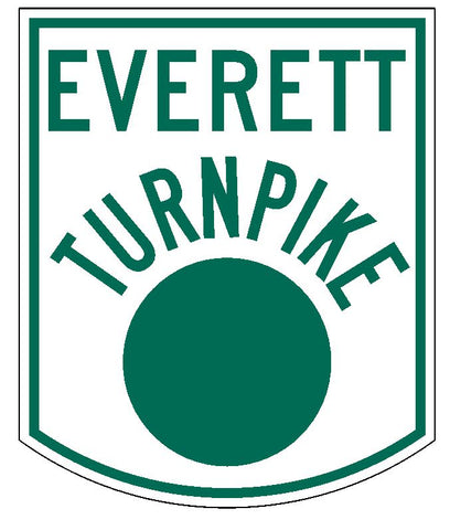 Everett Turnpike Sticker R3690 Highway Sign Road Sign