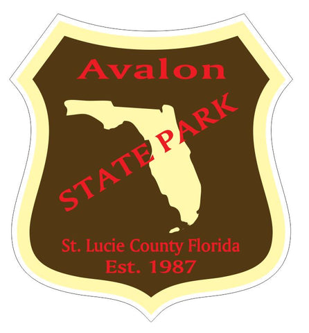 Avalon State Park Sticker R3340 Florida