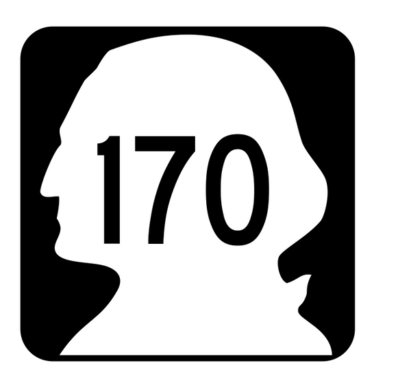 Washington State Route 170 Sticker R2847 Highway Sign Road Sign ...