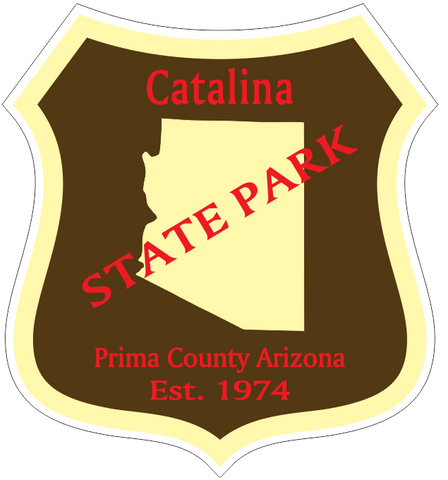 Catalina Arizona State Park Sticker R6958