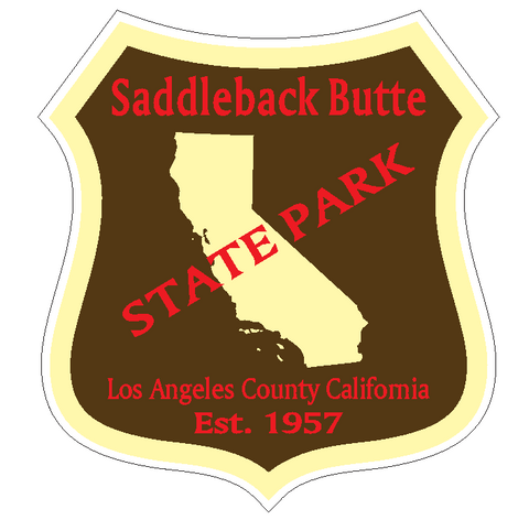 Saddleback Butte State Park Sticker R6689 California