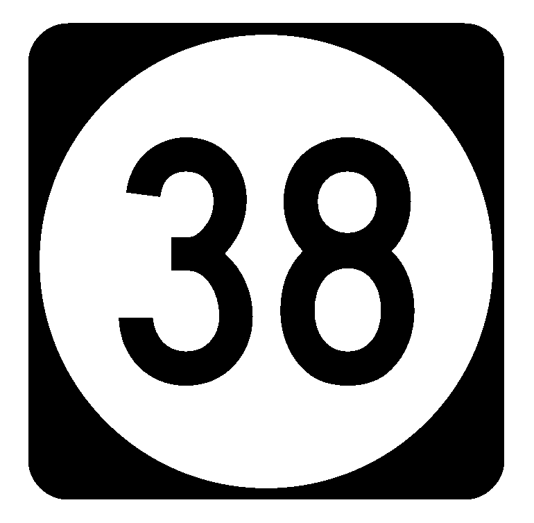 Iowa Highway 38 Sticker Decal R1050 Highway Sign Road Sign Kentucky - Winter Park Products