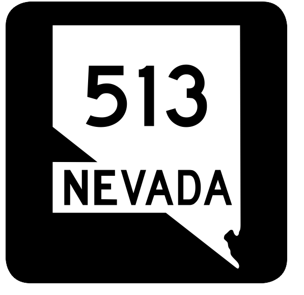 Nevada State Route 513 Sticker R3080 Highway Sign Road Sign