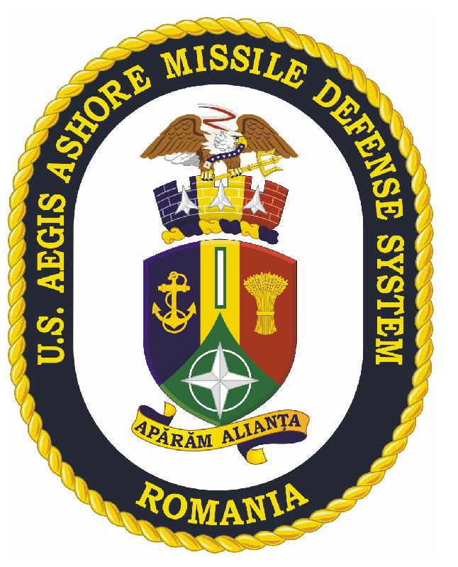 US Aegis Ashore Missile Defense Romania Sticker Military Armed Forces Decal M288 - Winter Park Products
