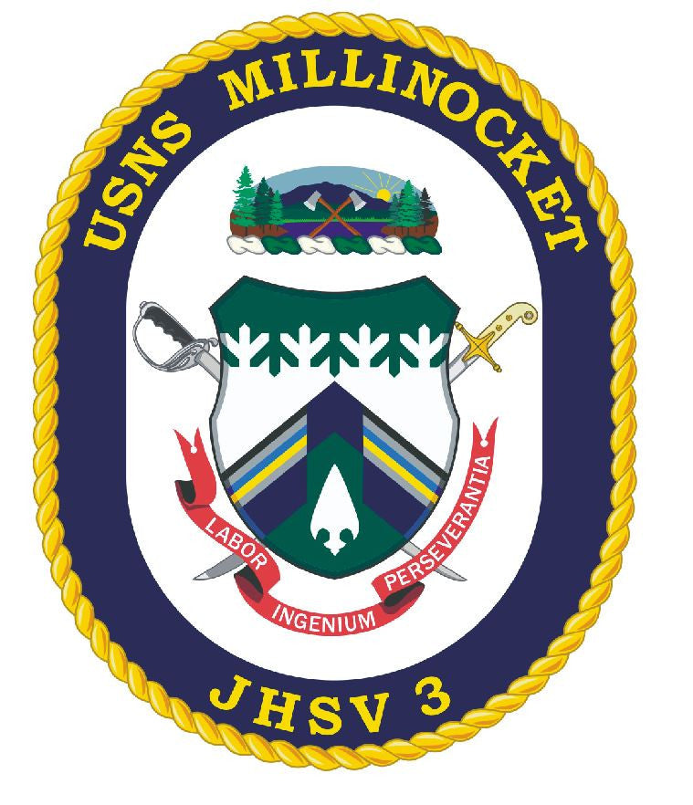 USNS Millinocket Sticker Military Armed Forces Navy Decal M266 - Winter Park Products