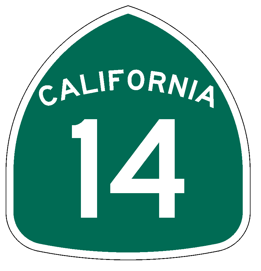 California State Route 14 Sticker Decal R1001 Highway Sign Road Sign - Winter Park Products