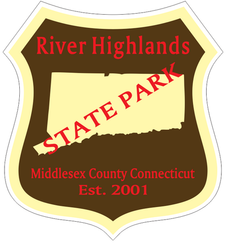 River Highlands Connecticut State Park Sticker R6930