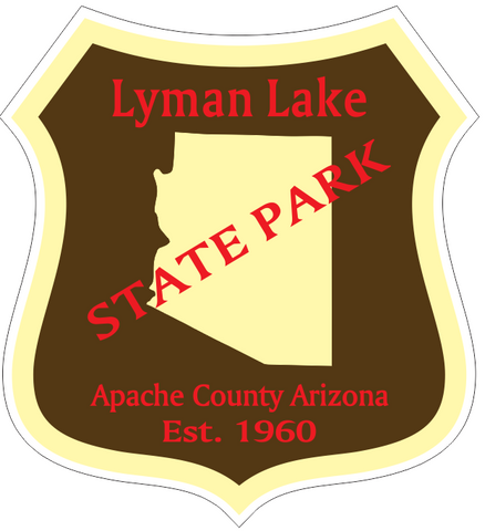 Lyman Lake Arizona State Park Sticker R6968