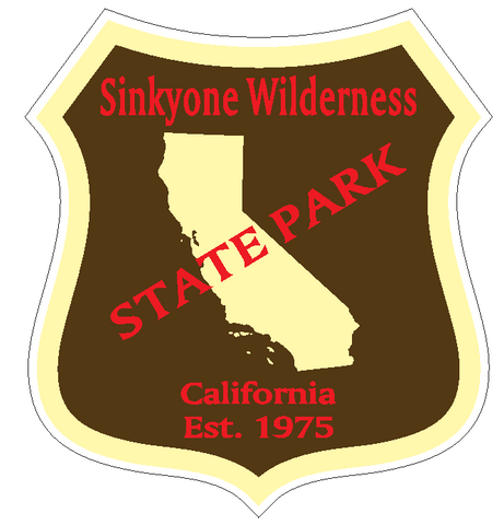 Sinkyone Wilderness State Park Sticker R6693 California