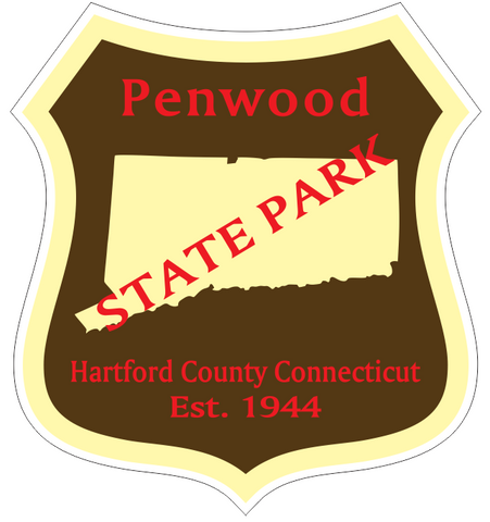 Penwood Connecticut State Park Sticker R6923