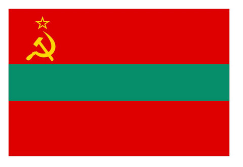 Transnistria Flag Sticker F711