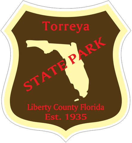 Torreya Florida State Park Sticker R6801