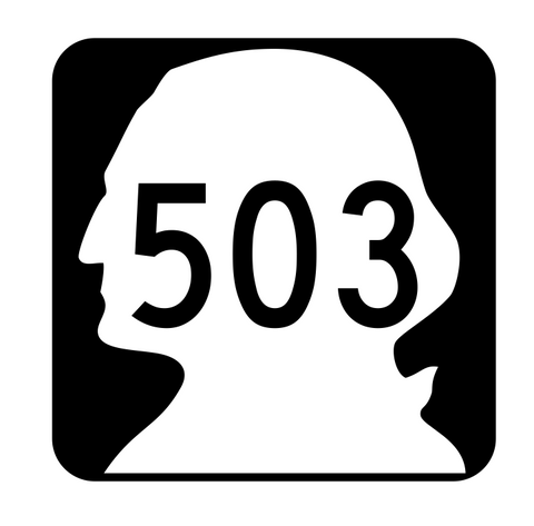 Washington State Route 503 Sticker R2920 Highway Sign Road Sign