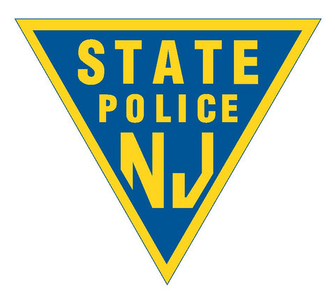 New Jersey State Police Sticker R1042