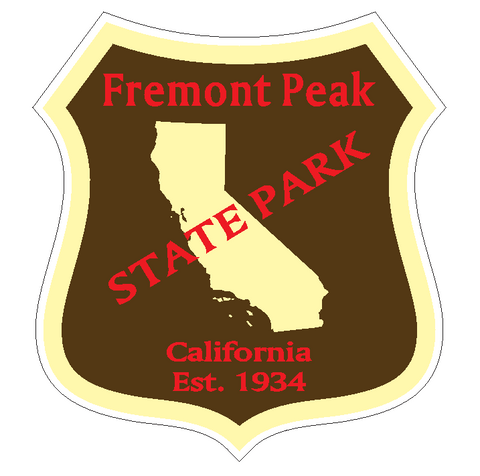 Fremont Peak State Park Sticker R6658 California