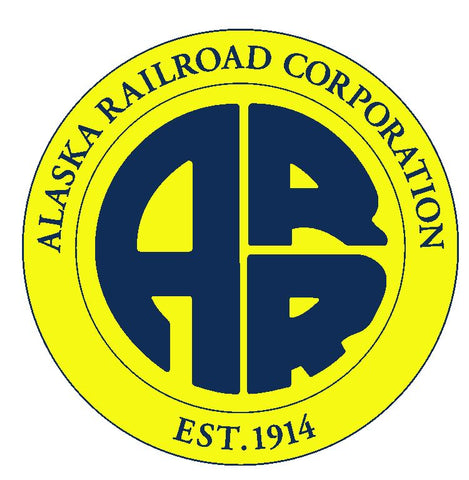 Alaska Railroad Sticker R3364