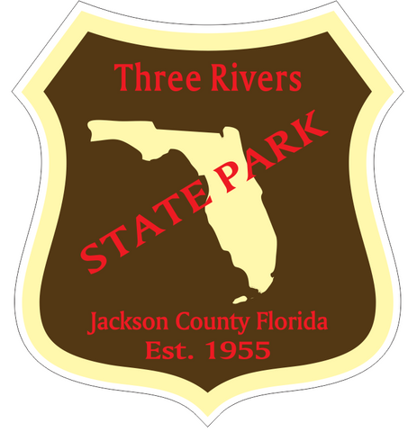 Three Rivers Florida State Park Sticker R6798