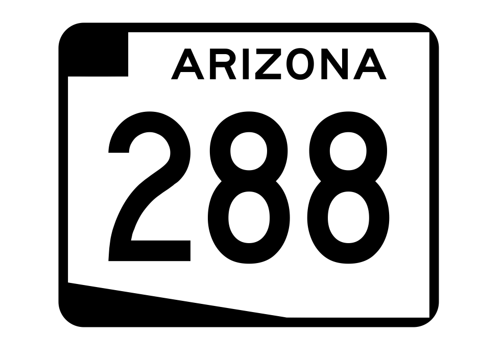 Arizona State Route 288 Sticker R2758 Highway Sign Road Sign