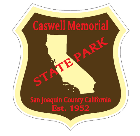 Caswell Memorial State Park Sticker R6646 California