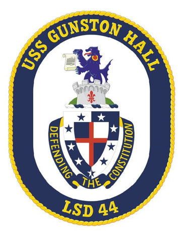 USS Gunston Hall Sticker Military Armed Forces Decal M160 - Winter Park Products