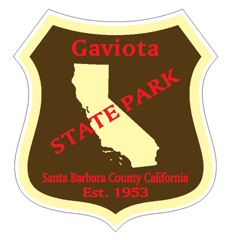Gaviota State Park Sticker R6660 California
