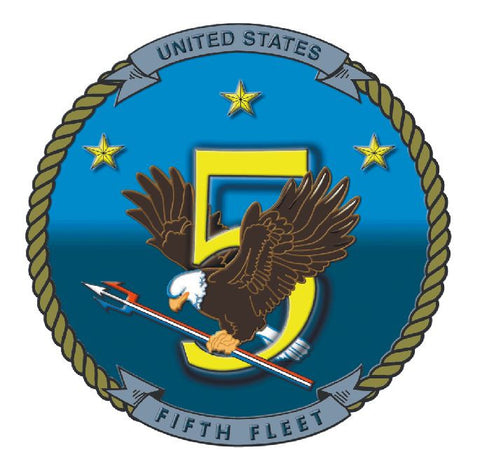 US Fifth Fleet Sticker Military Armed Forces Decal M274 - Winter Park Products